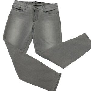J Brand Grey Skinny Mid Rise Jeans Size 28
